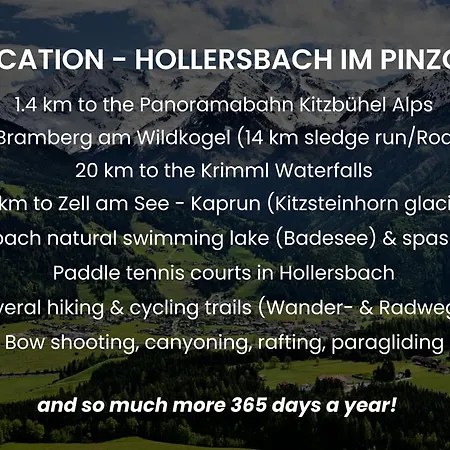 Ours Living Venedigerblick - Inkl Sauna Lejlighed Hollersbach im Pinzgau